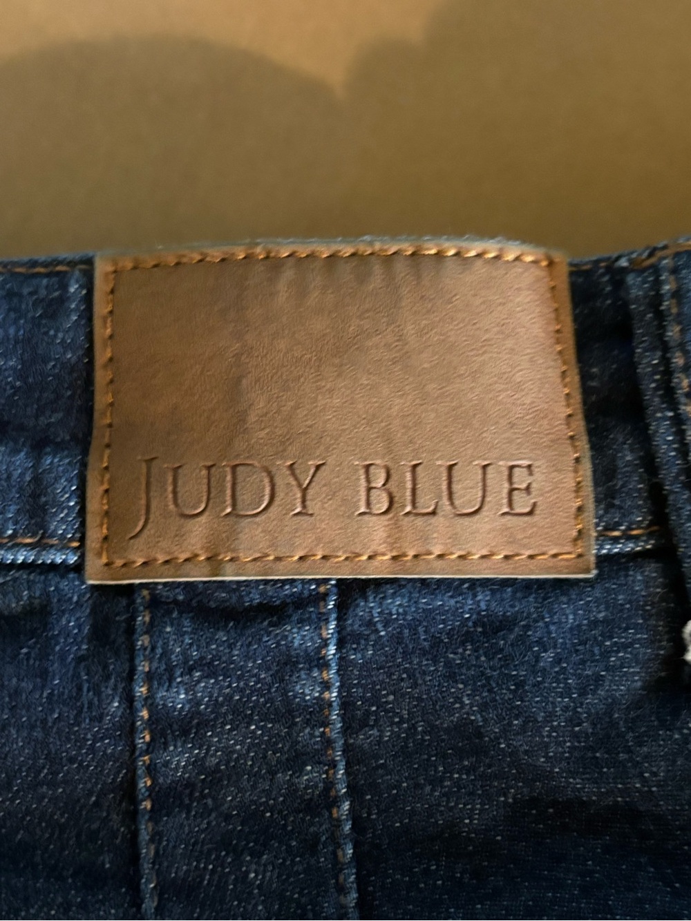 Judy Blue Dark Blue Straight-Leg Jeans - Picture 2 of 3